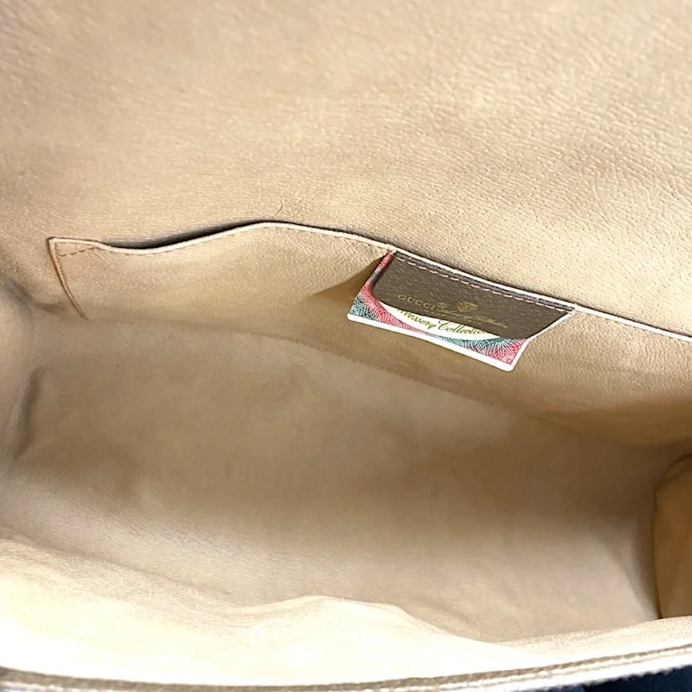 🔴SOLD🔴Gucci GG Monogram Ophidia Clutch - Picture 12 of 13